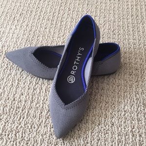 Rothy’s Shoes Cloud Grey Birdseye size 6